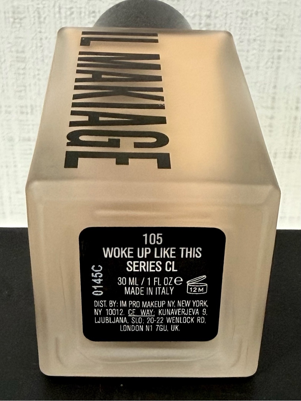 IL MAKIAGE Woke Up Like This Liquid Foundation 105 Beige (2) NIB